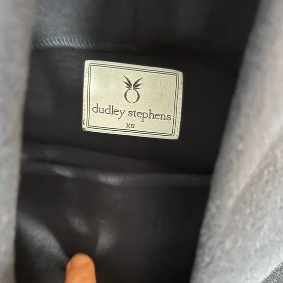 Dudley Stephens Navy Turtleneck Sweater - Picture 2 of 3